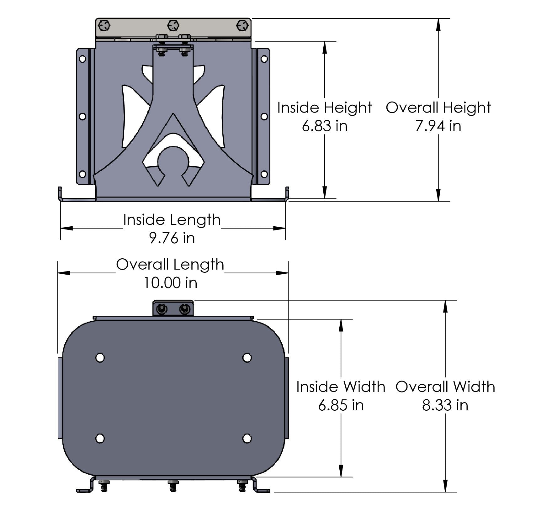 Group 34 Optima Battery REAR Mount