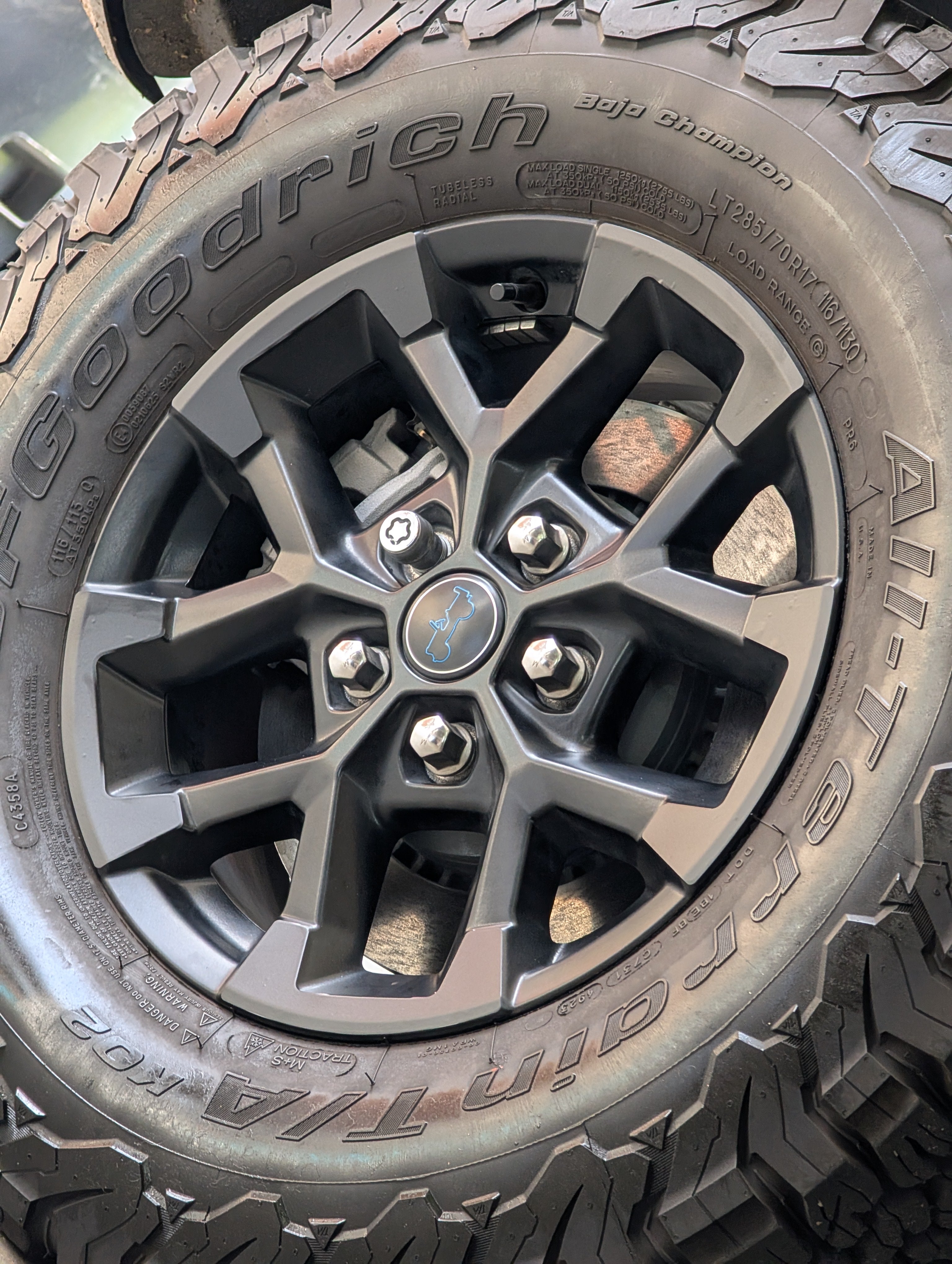 Rubicon Wheel Blackout Overlay Vinyl Decal Set-Pair- fits Wrangler JL & Jeep Gladiator JT