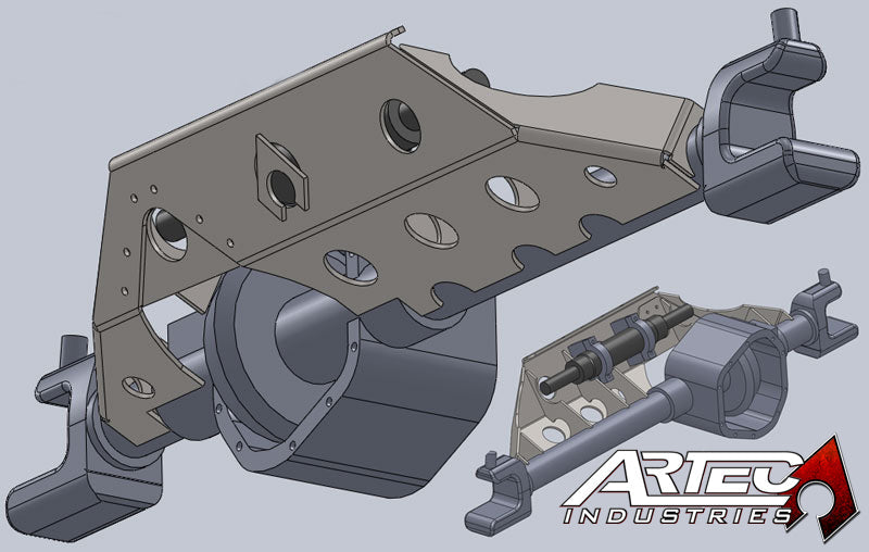 60 Full Hydro Ram Mount (No Truss)