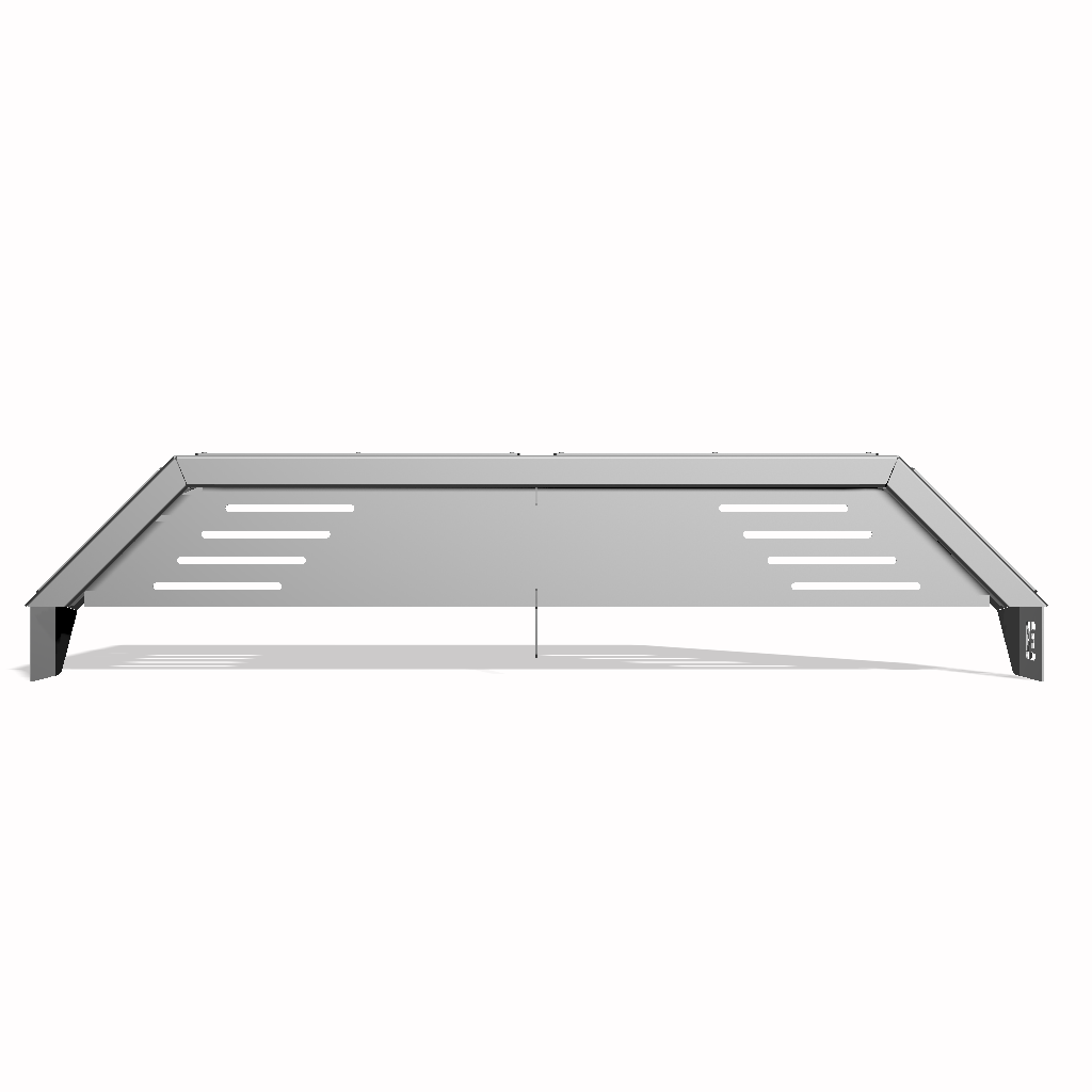 Heavy Duty Weld on DIY Drive Over Trailer Fender Kit Bare Steel - Pair