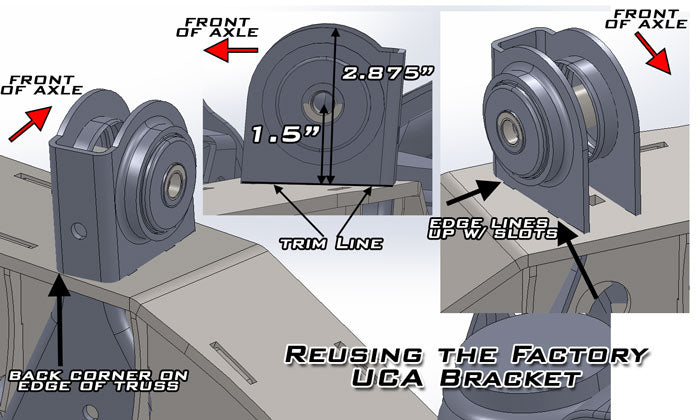 Front Axle Truss for TJ, LJ, ZJ