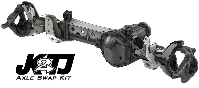 JK2TJ Front Axle Swap Kit with Truss