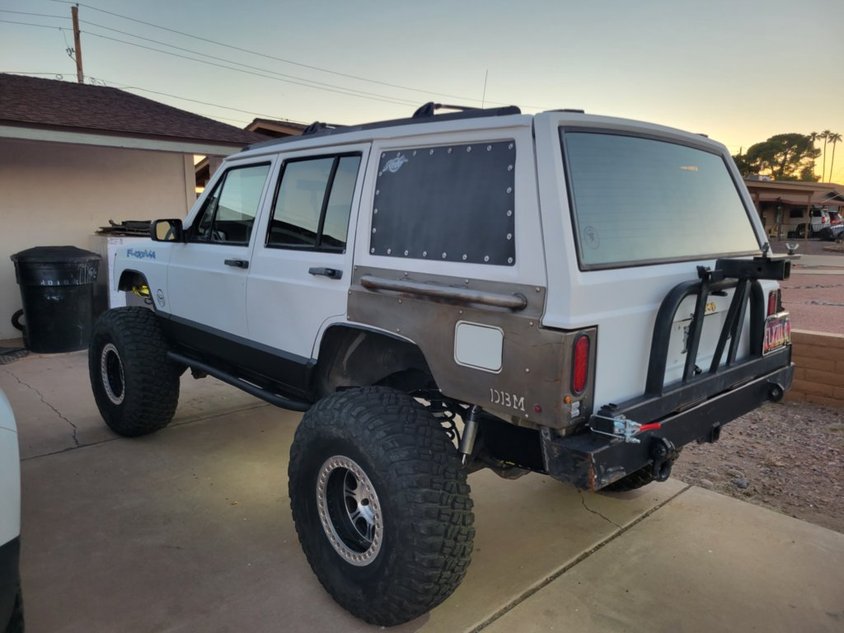 1984-2001 Jeep Cherokee XJ Molle Panel Rear Window Replacement Kit