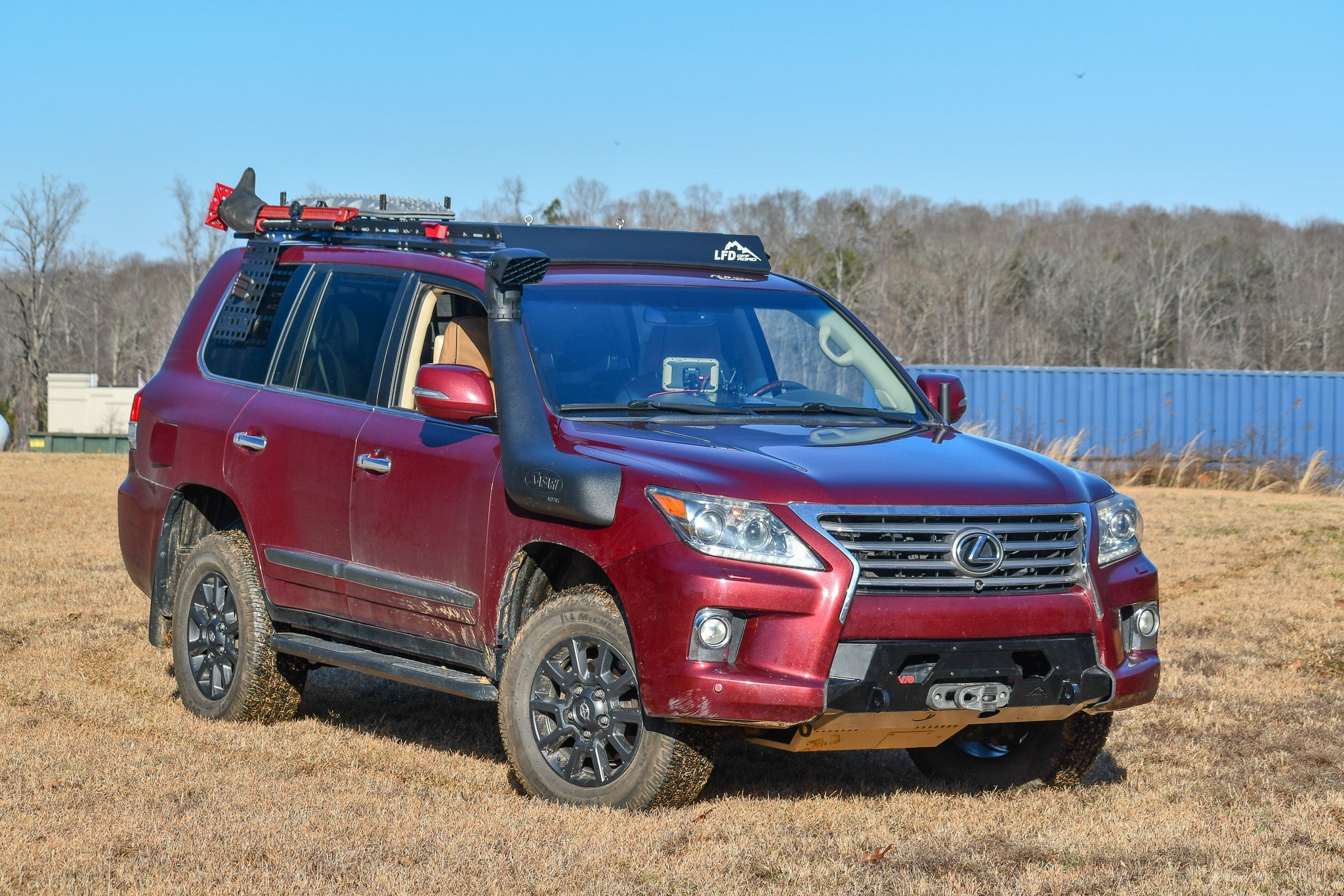 TrailSeries Front Winch Bumper - LX570 (2013-2015 Only)