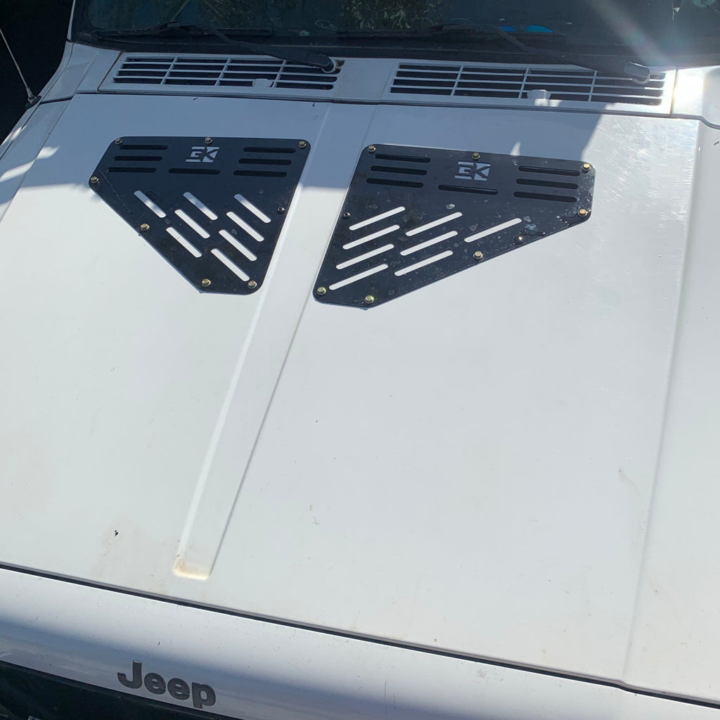 1984-2004 Jeep Cherokee Grand Cherokee XJ ZJ WJ Universal Hood Vents