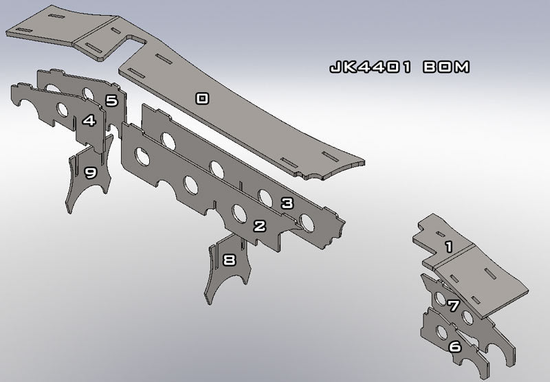 JK Front Axle Truss