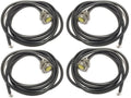 (4-PACK) - LED Bolt lights - 3 watt, Stainless Steel, 11mm, Silver
