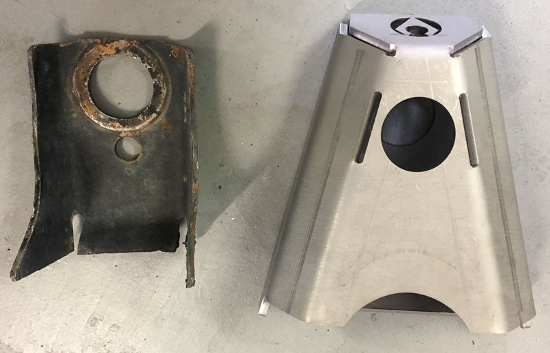 TJ Boatside Body Mounts - 1.25 inch lift