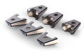 TJ Boatside Body Mounts - OEM Height